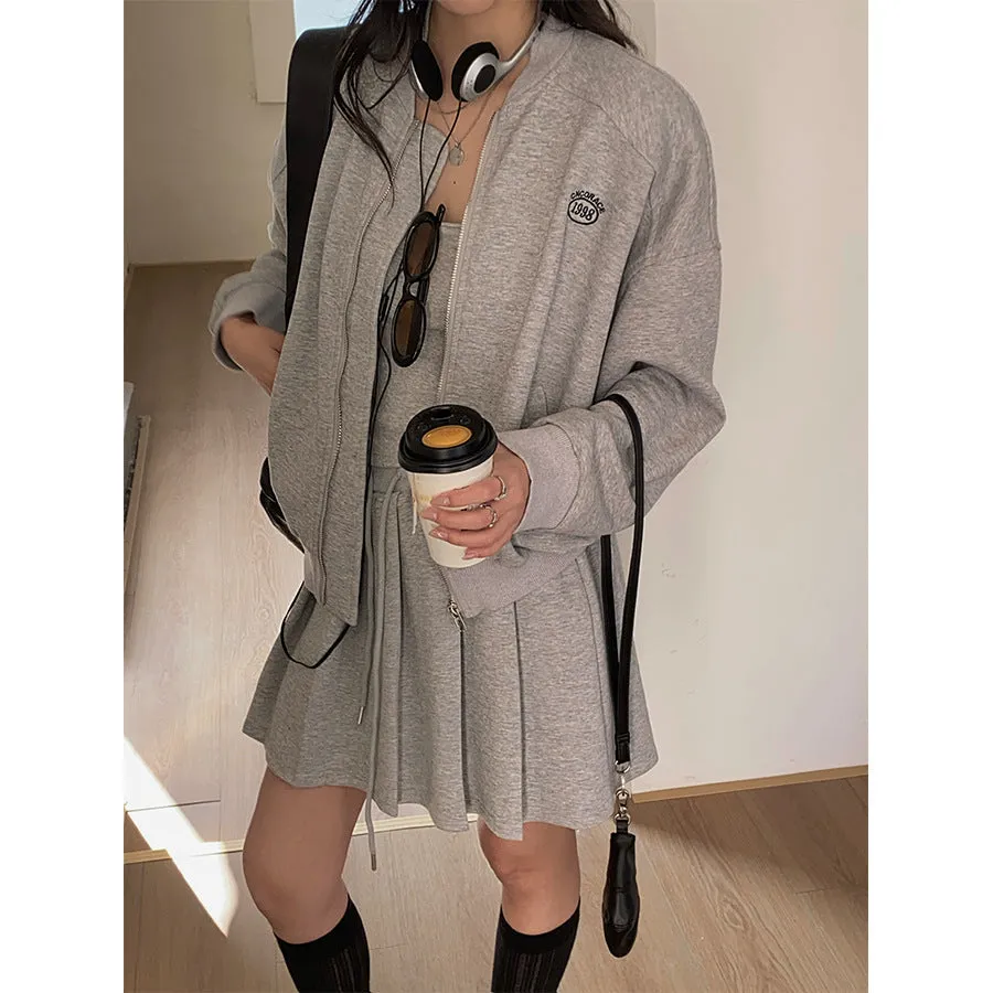 Sweater skirt set