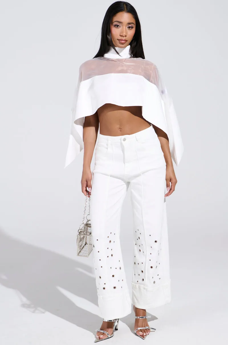 TALK TO ME LATER BLOUSE