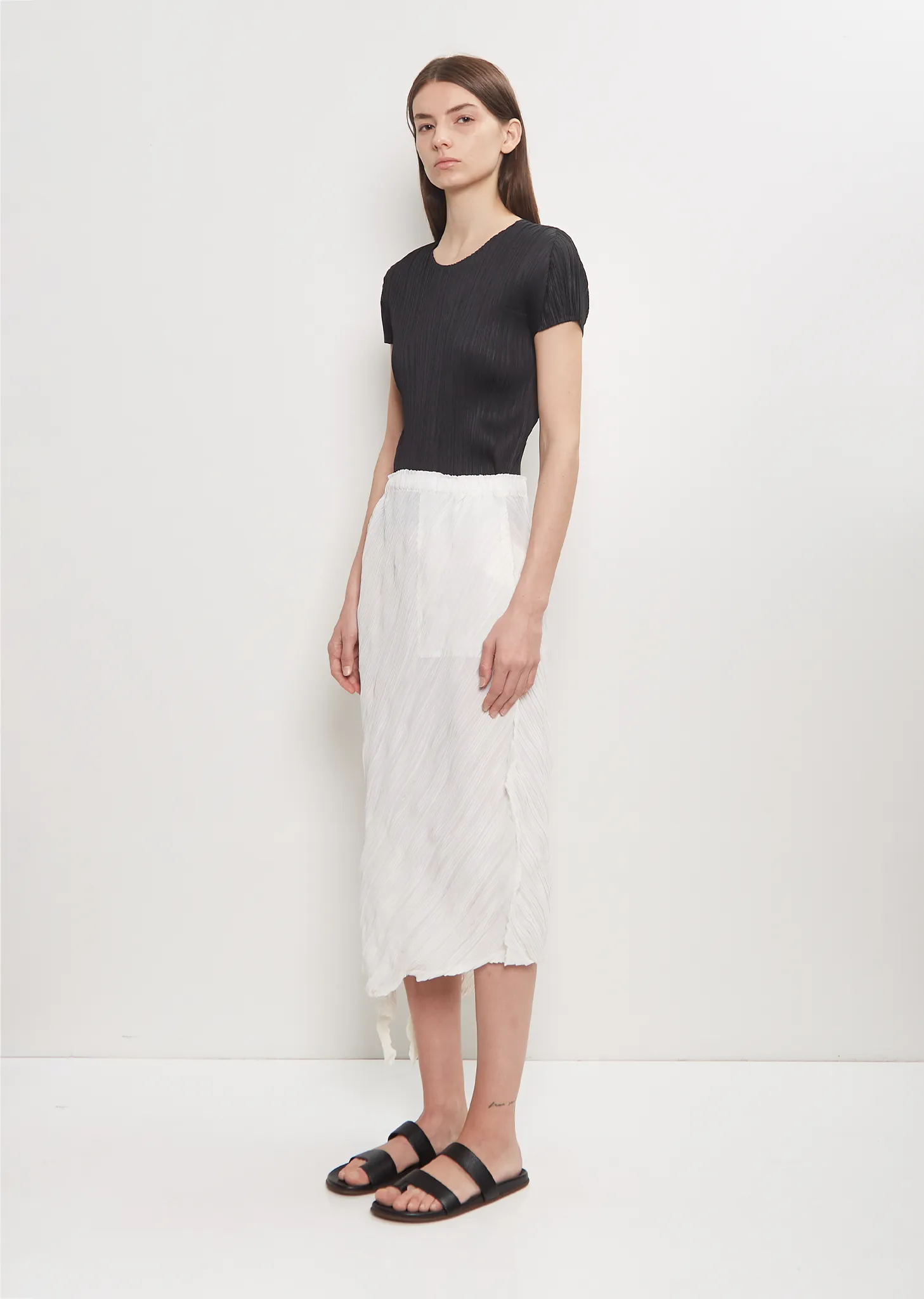 Technical Twisted Skirt
