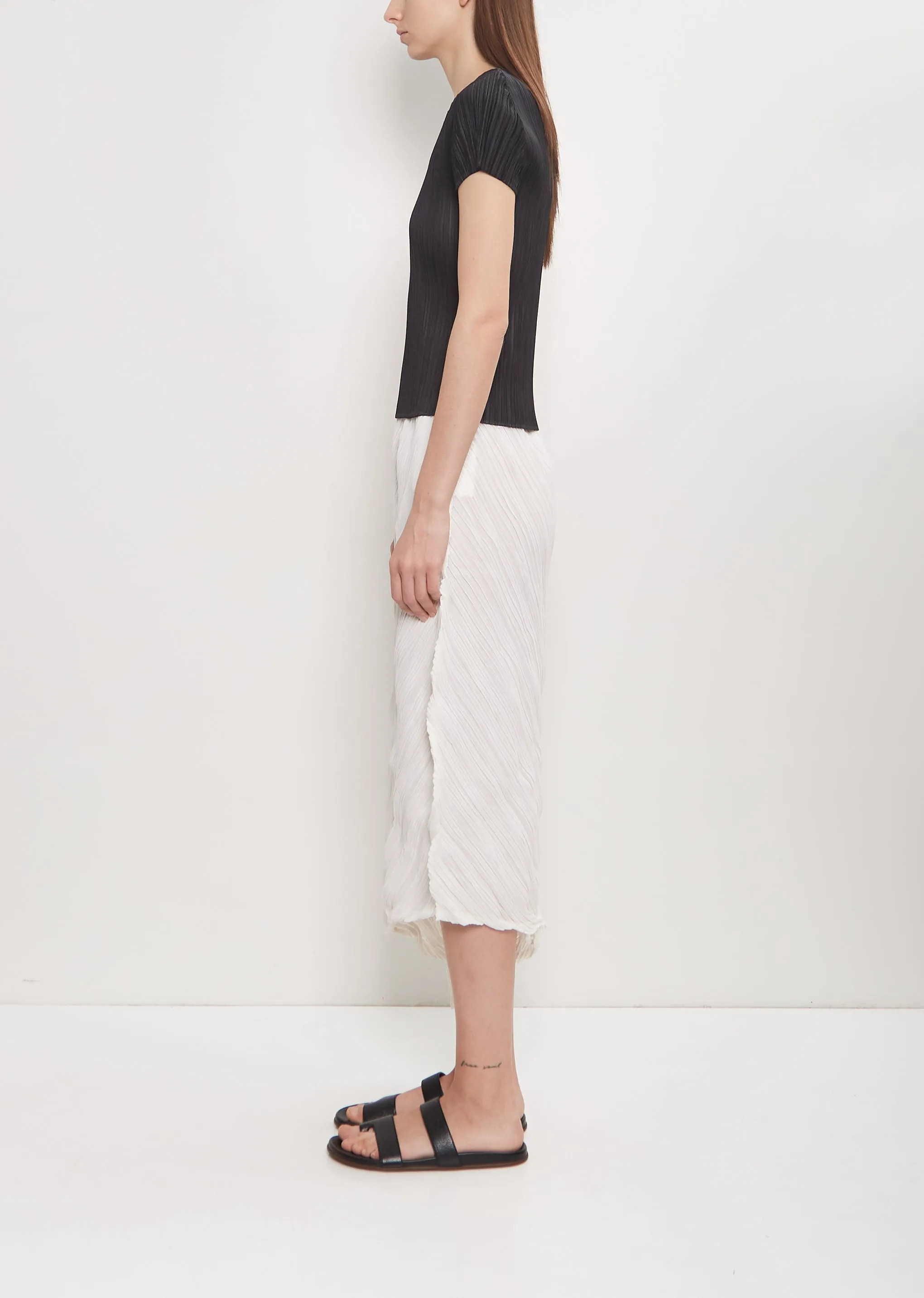Technical Twisted Skirt