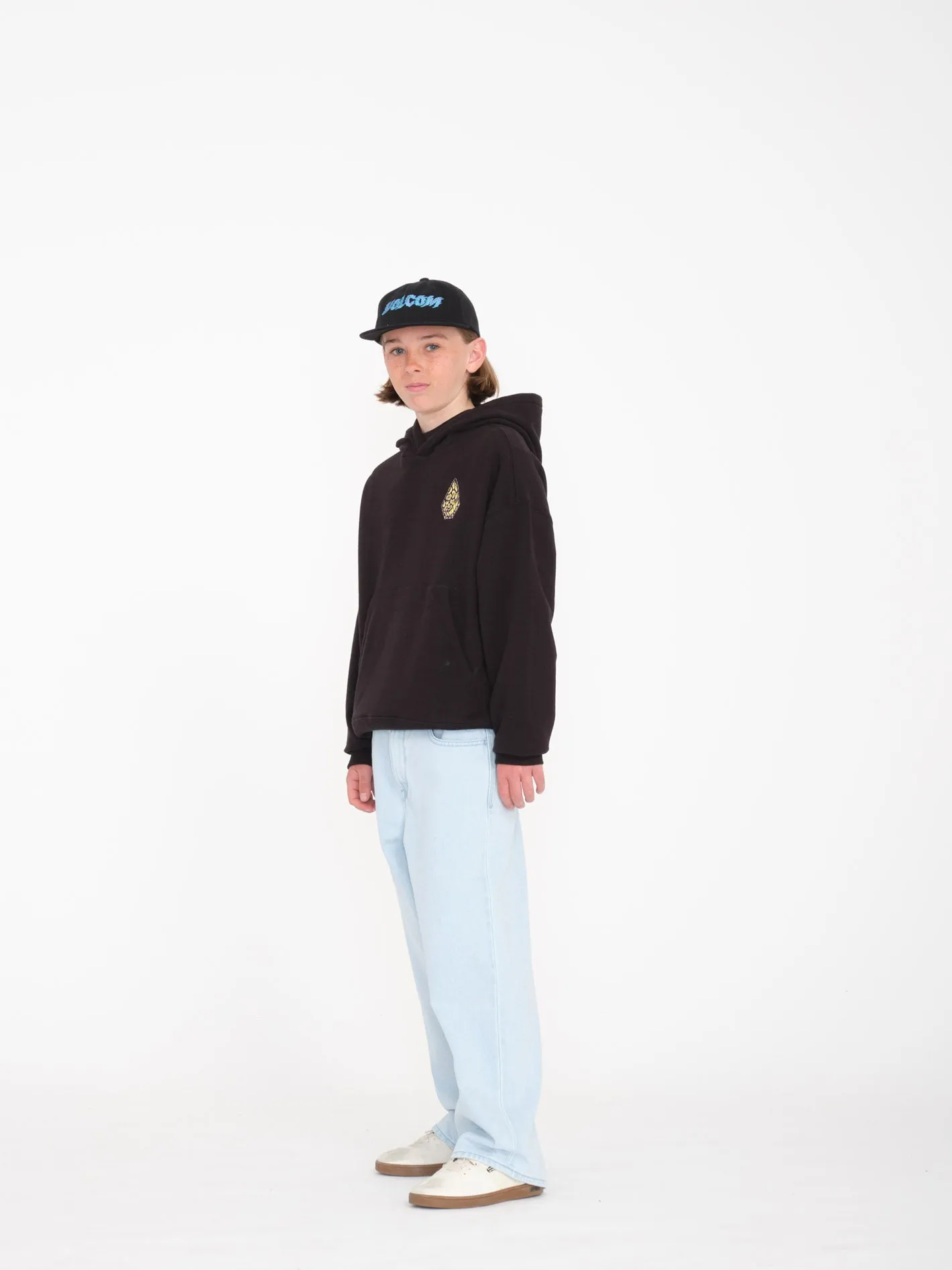 Tetsunori Hoodie - BLACK  - (KIDS)