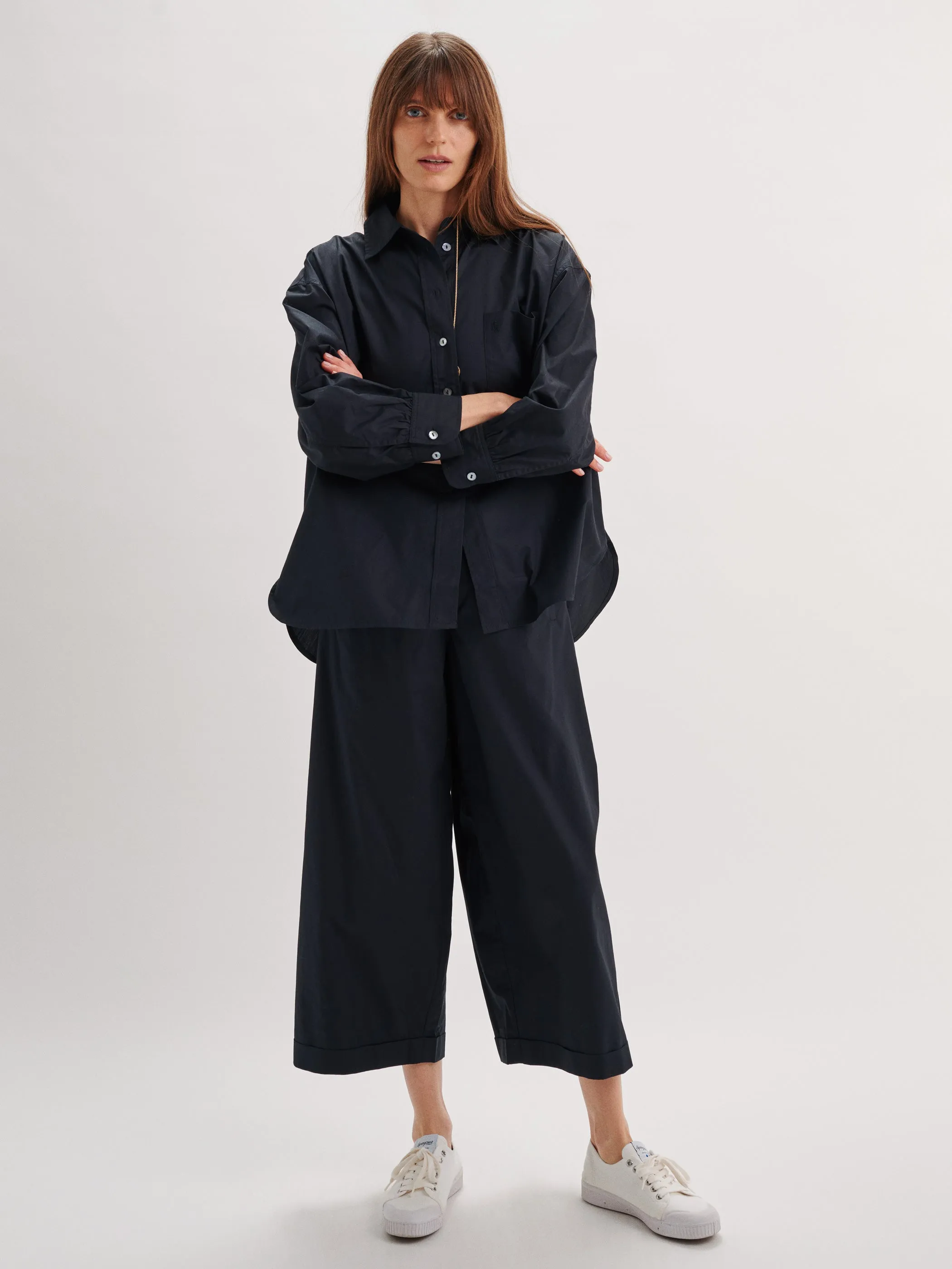 The Finance Pants in Cotton Poplin