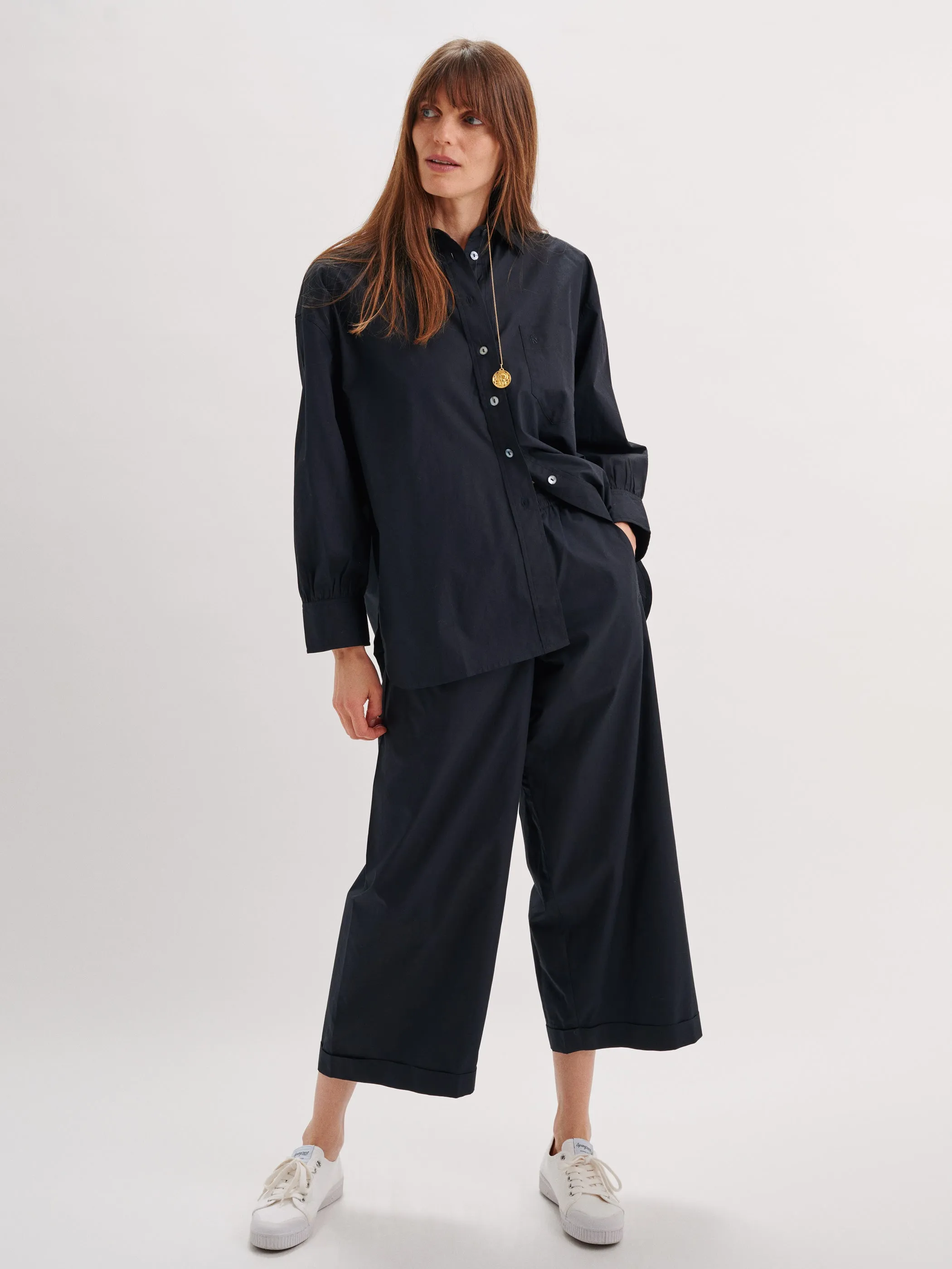 The Finance Pants in Cotton Poplin