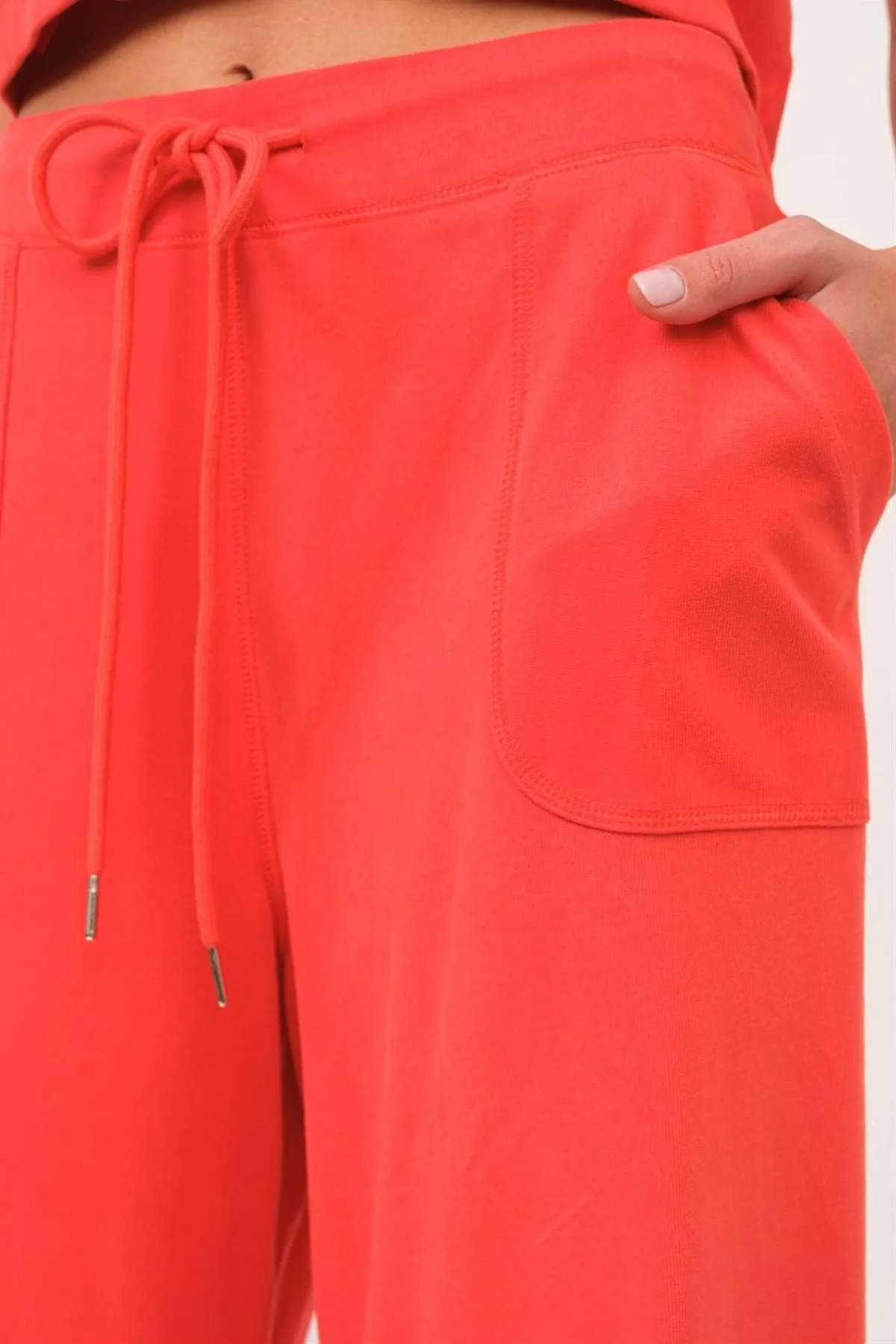 The Lounge Edit - Wide Leg Crop Pants