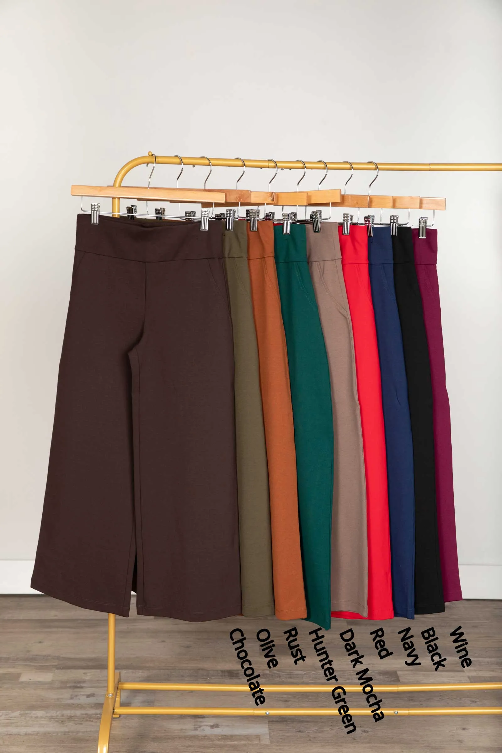 The Magic Cropped Wide Leg Pant