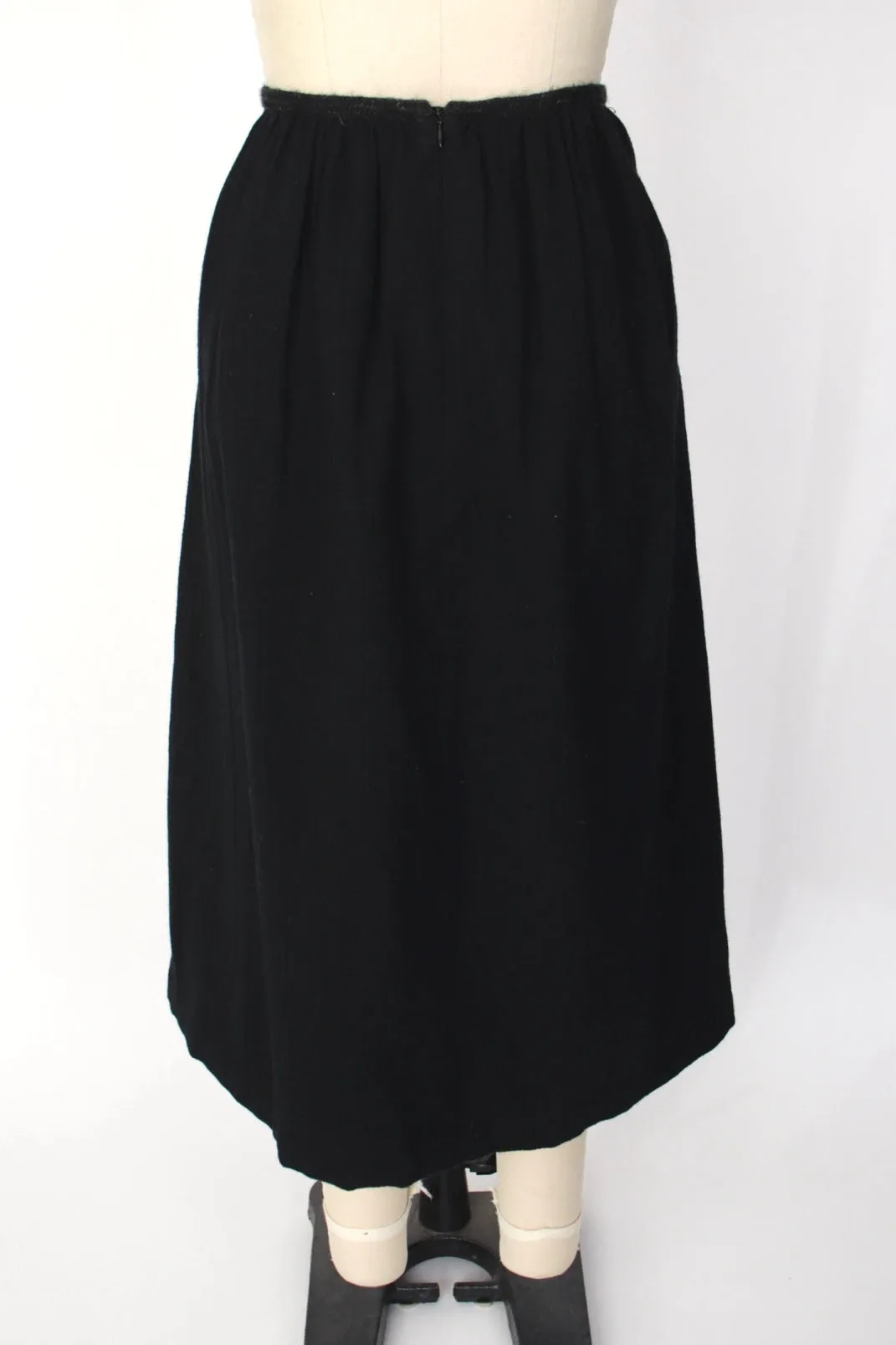 Toast Virgin Wool Midi Skirt