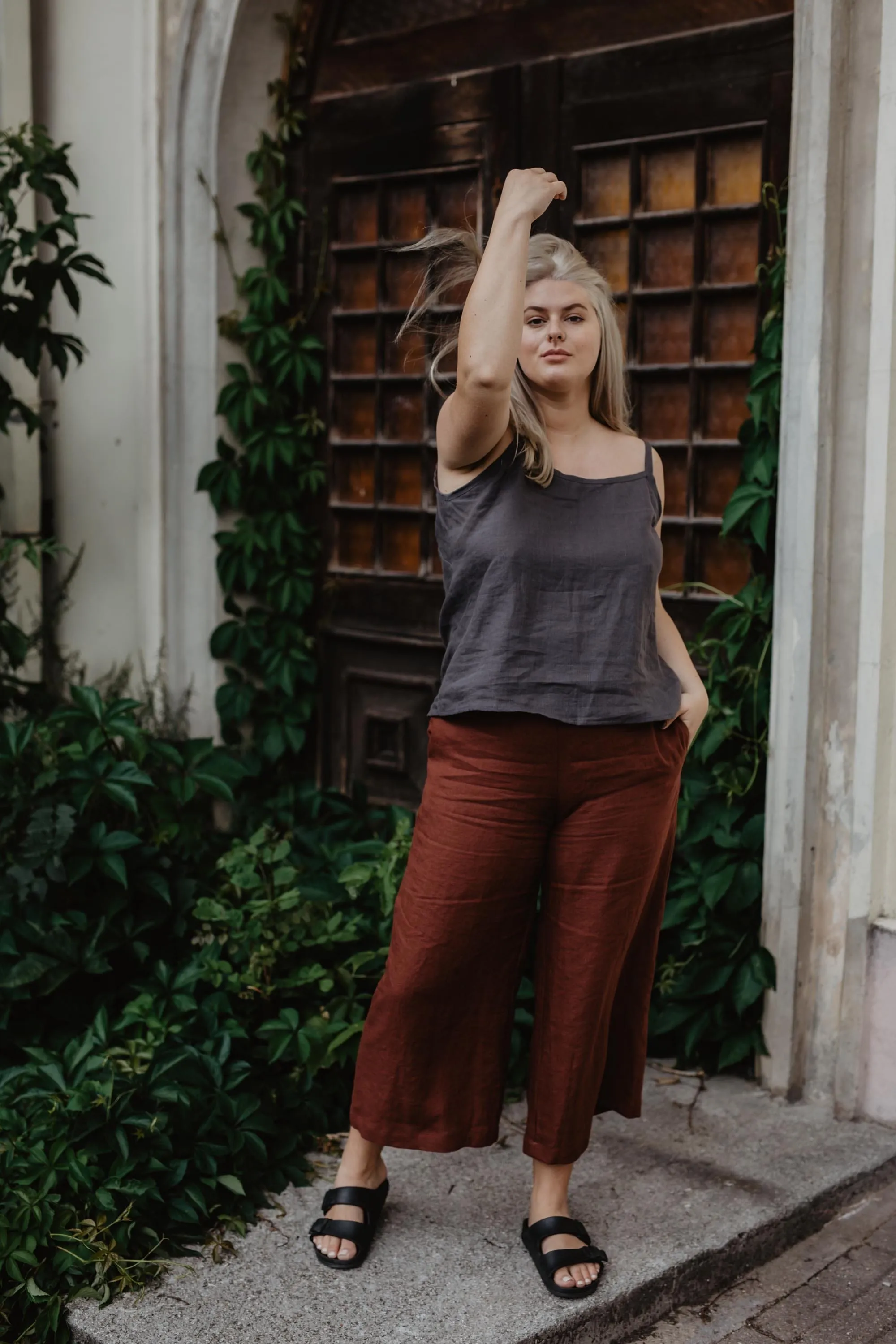 Tokyo Linen Trousers | Multiple Colours