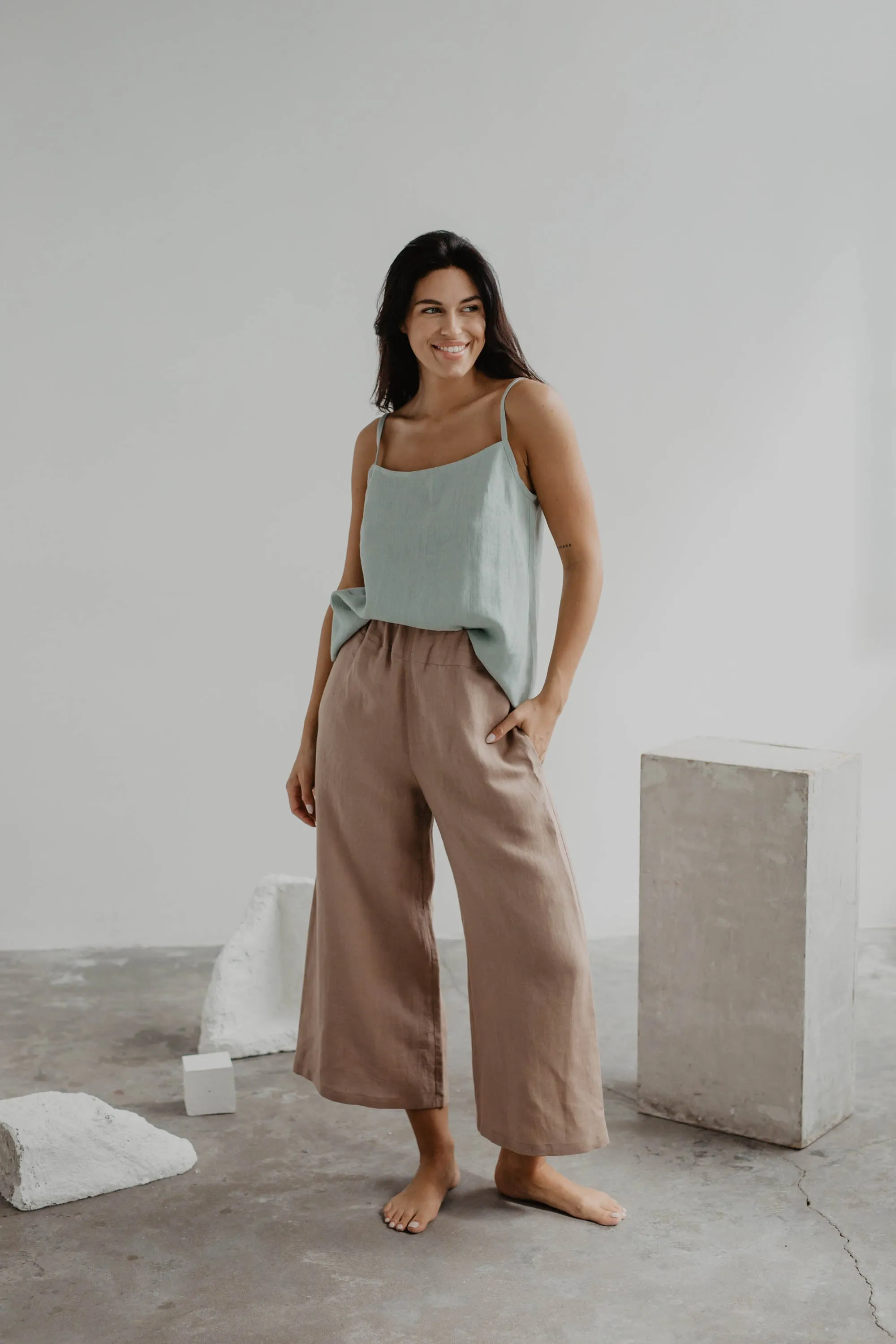 Tokyo Linen Trousers | Multiple Colours