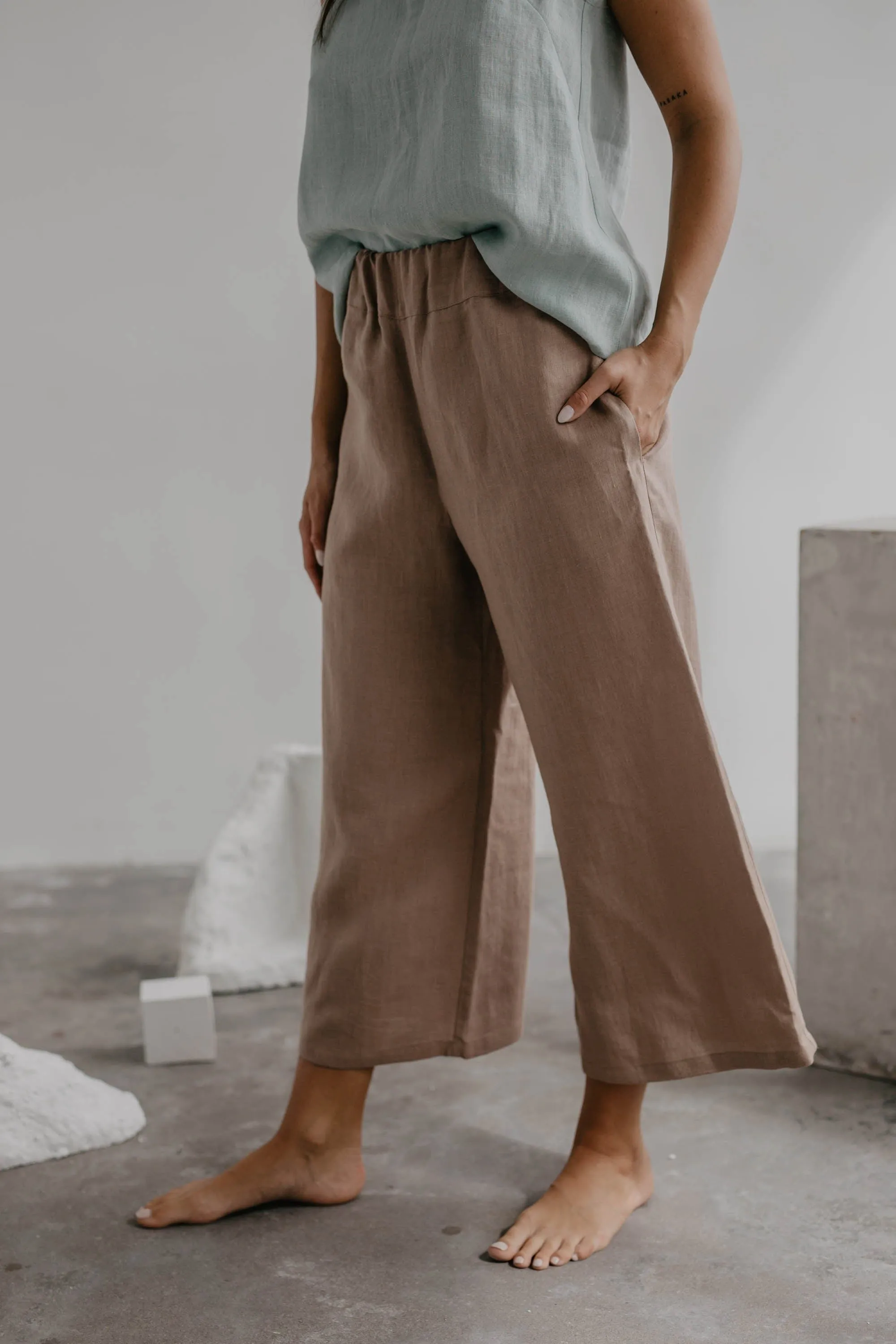 Tokyo Linen Trousers | Multiple Colours