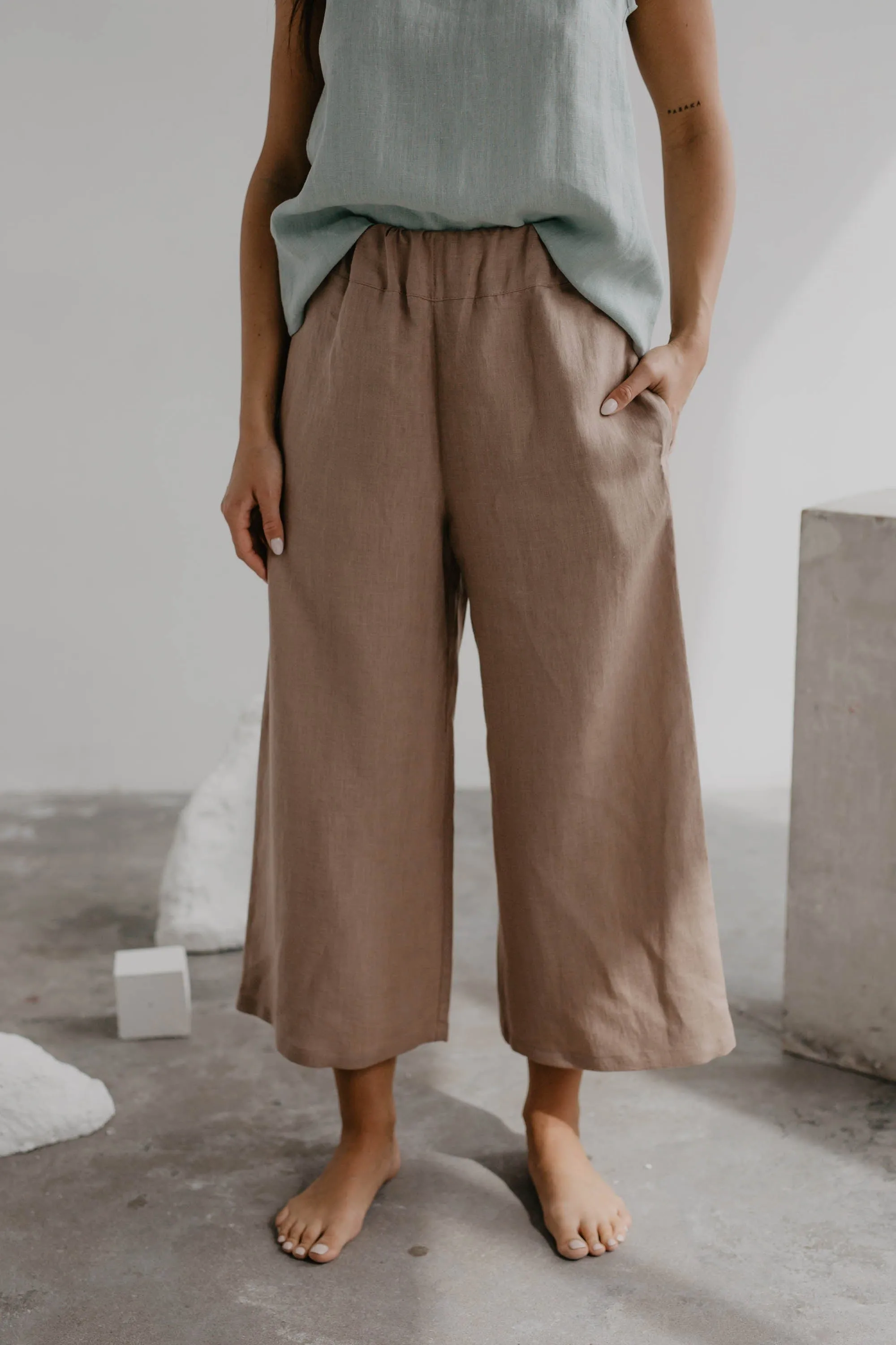 Tokyo Linen Trousers | Multiple Colours
