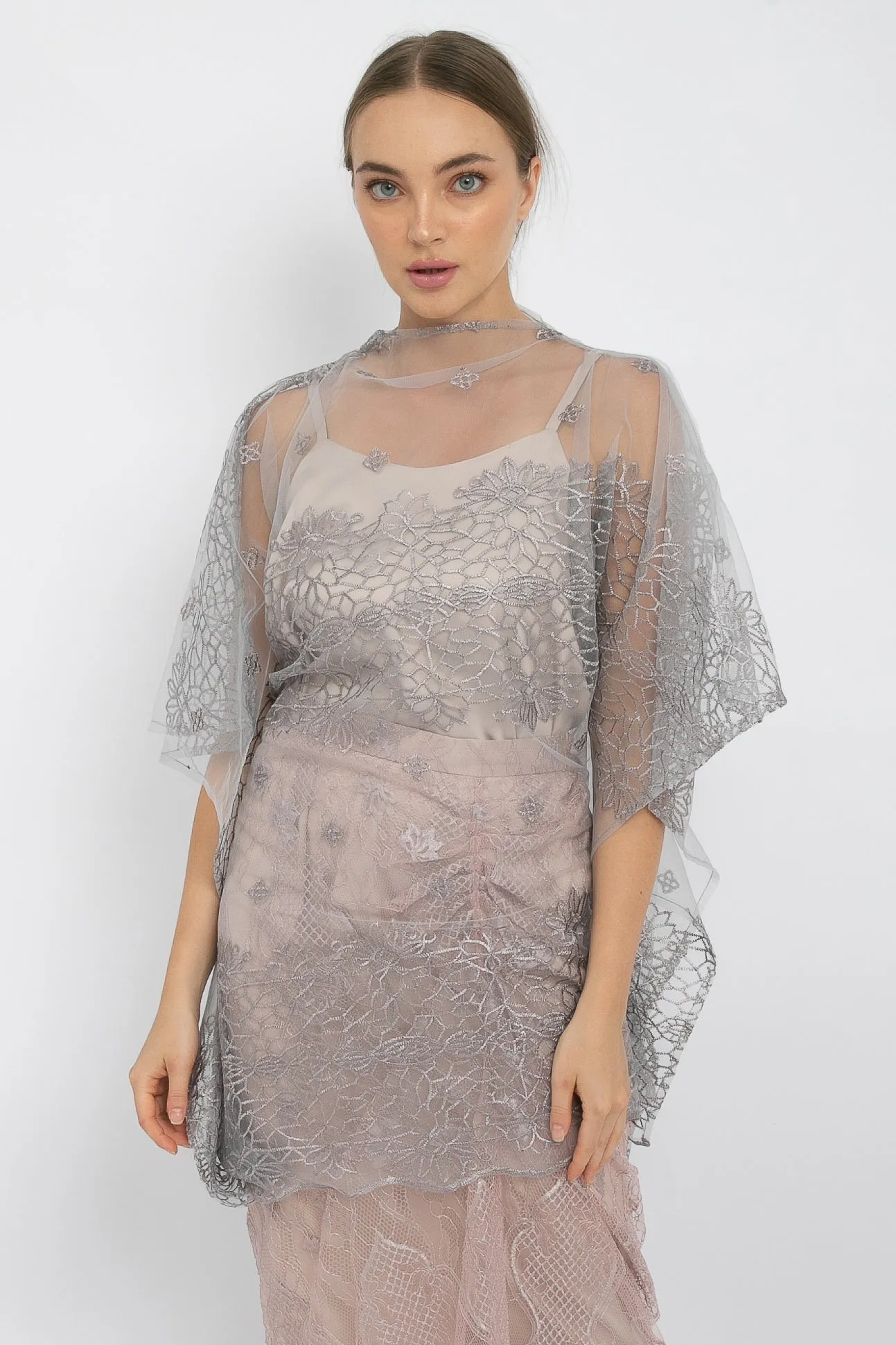 Uma Top in Dusty Grey