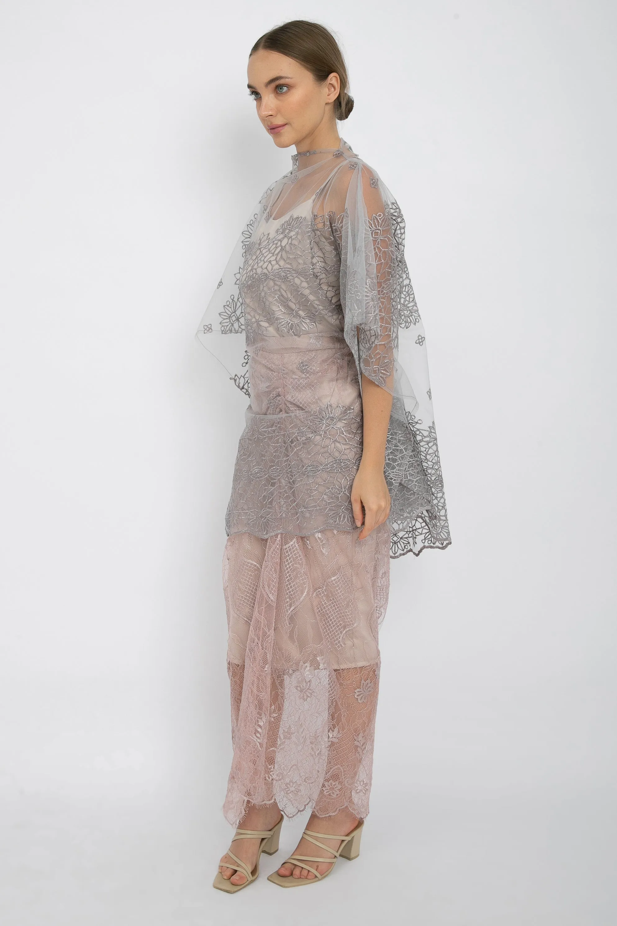 Uma Top in Dusty Grey