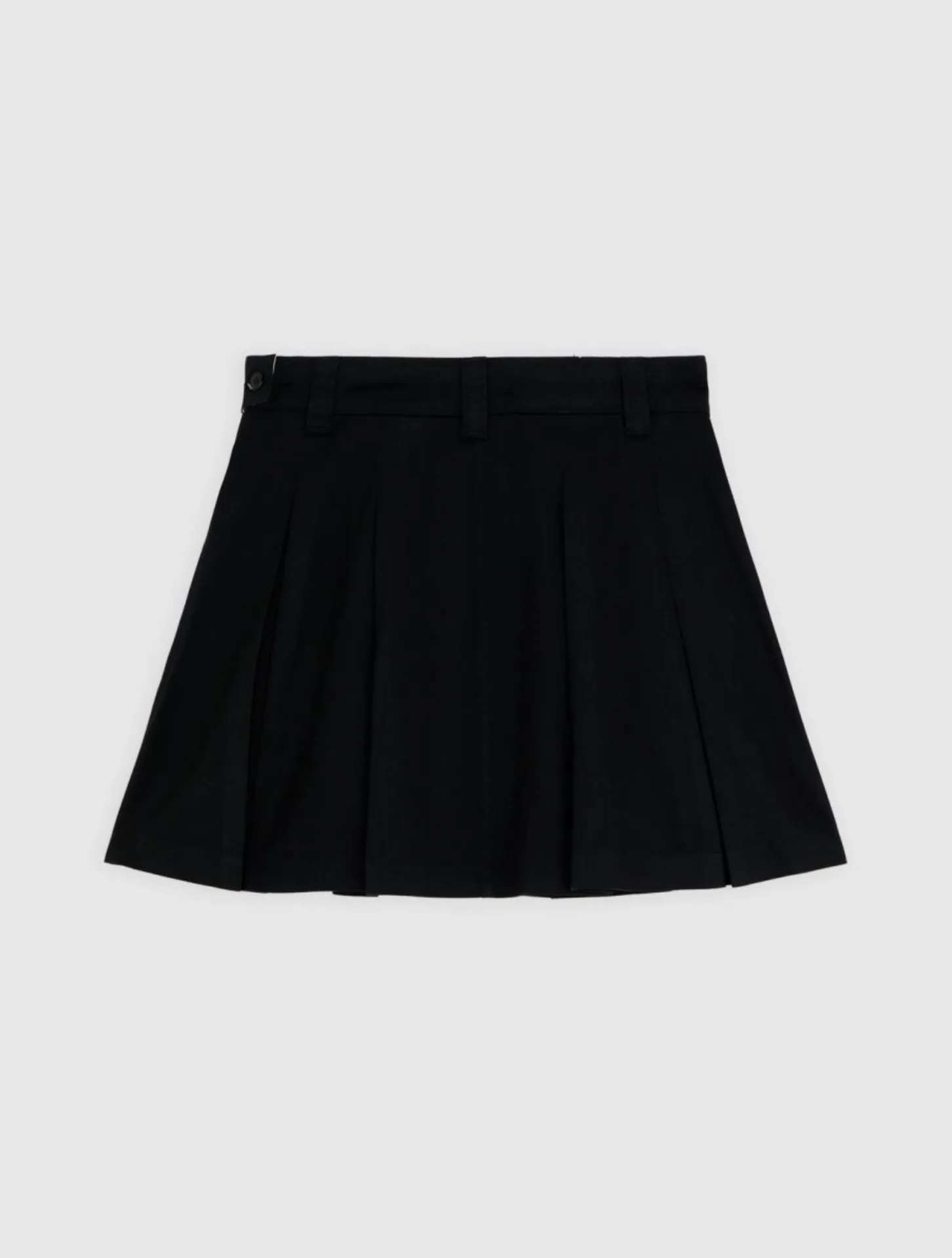UNIONVILLE PLEATED WORK SKIRT BLACK