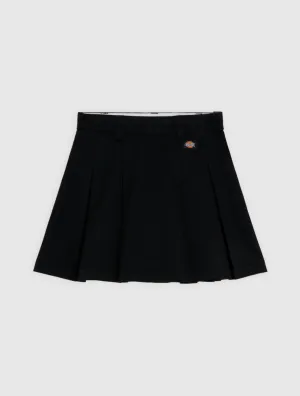 UNIONVILLE PLEATED WORK SKIRT BLACK