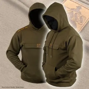 Vass Culture Hoody Khaki Green
