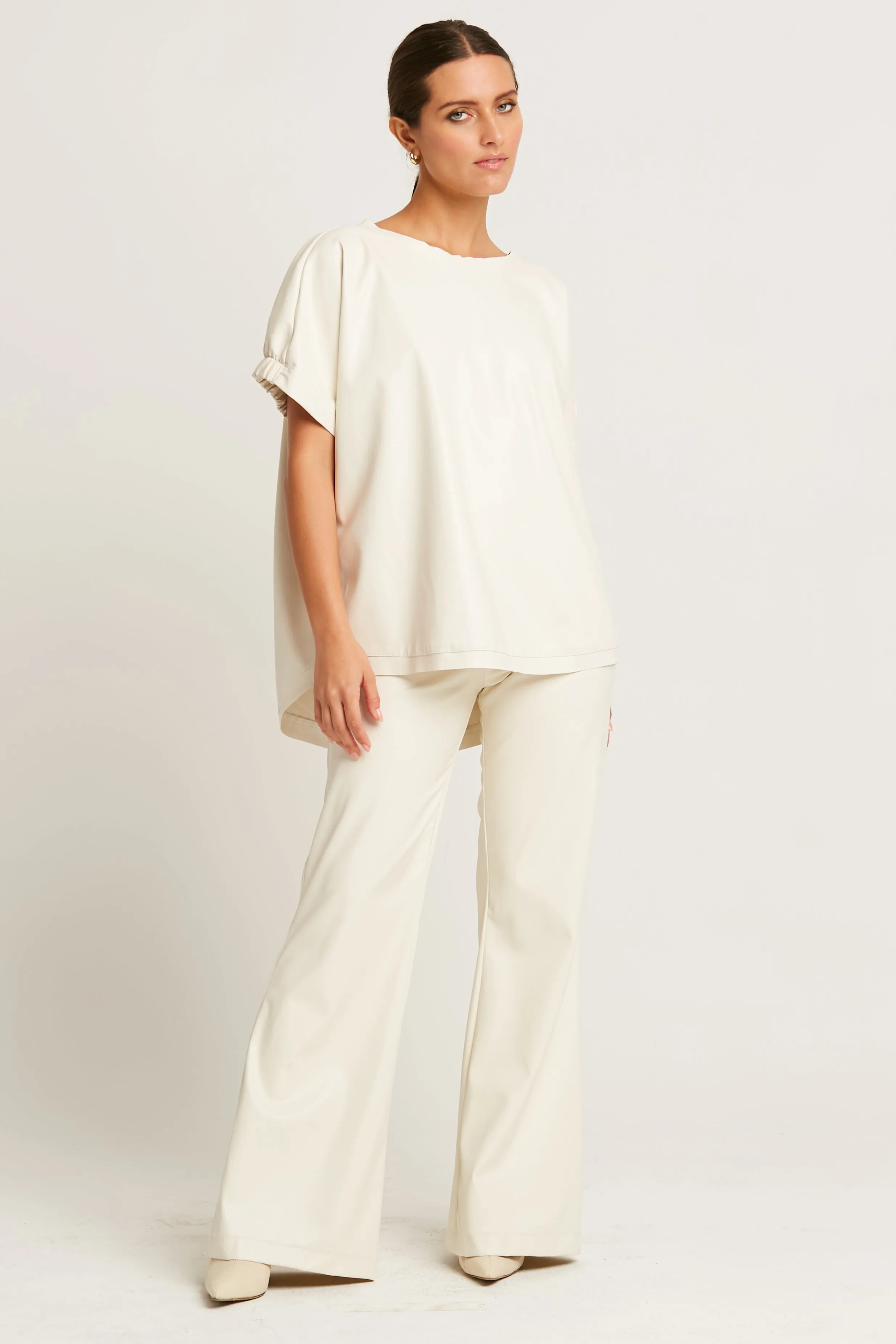 Vegan Leather Fashion Tee