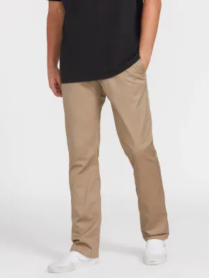 Volcom FRICKIN MODERN STRETCH CHINO Hose  TROUSERS - KHA KHAKI