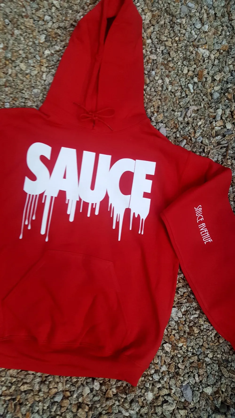 White Sauce | Red Hoodie