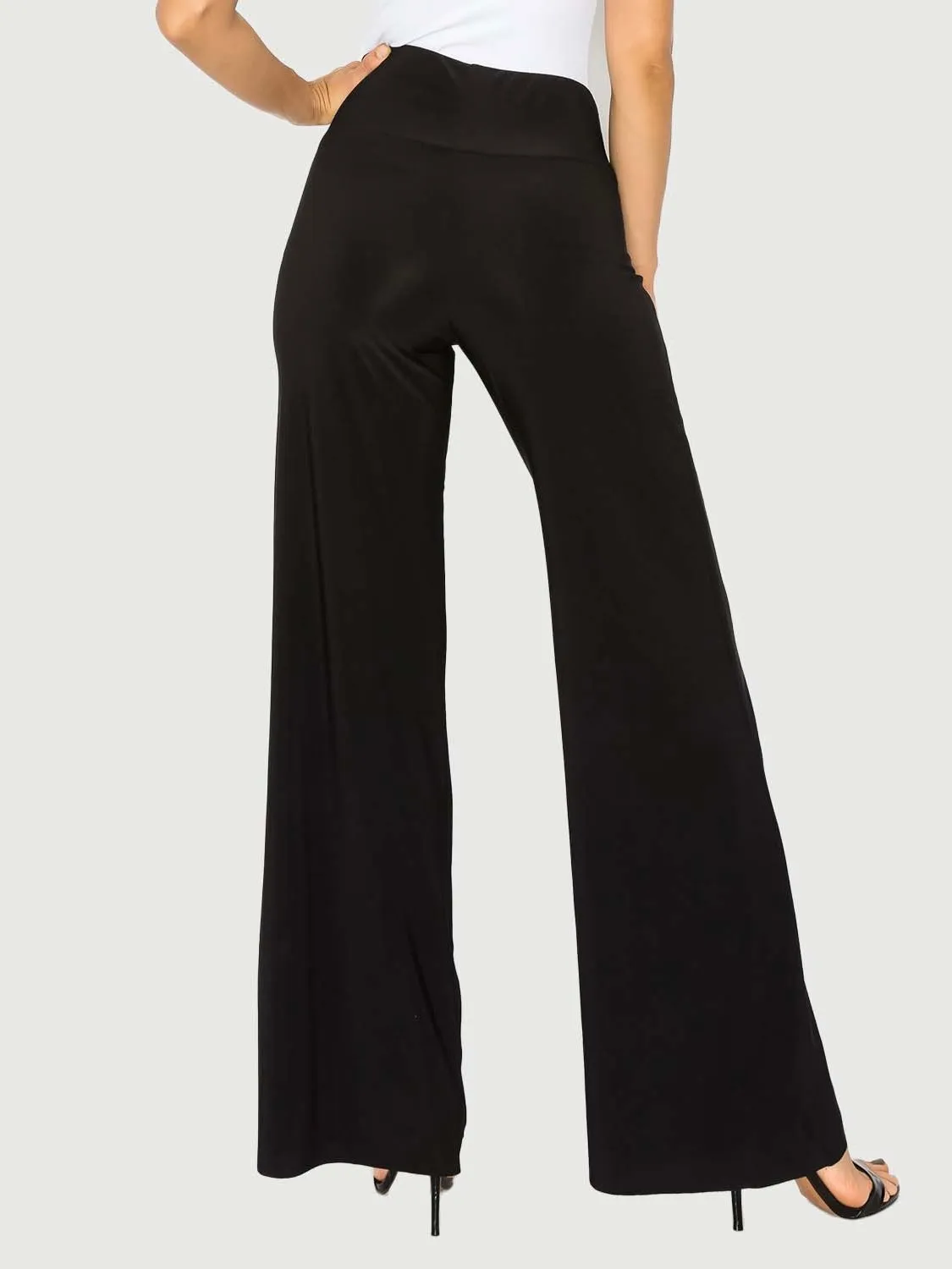 Wide Leg Pant - Black