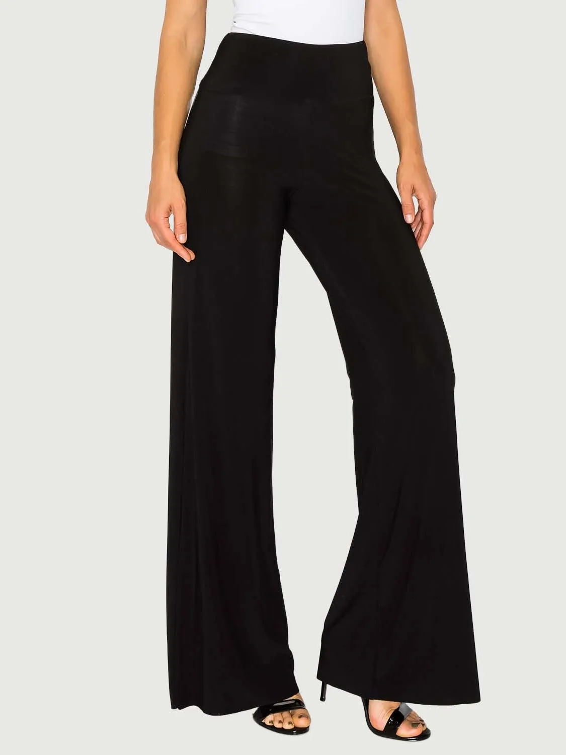 Wide Leg Pant - Black