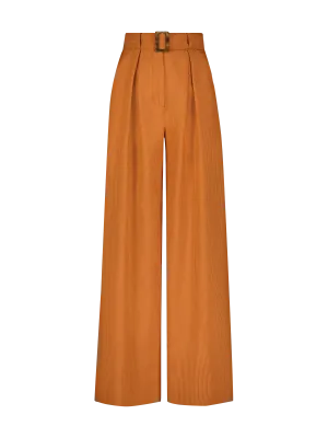 Wide Leg Pleated Pant