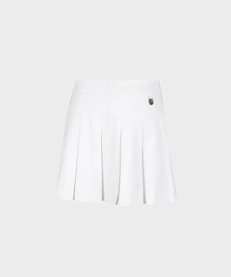 WideAngle: Co Basic Pleated Culotte L - Off-White
