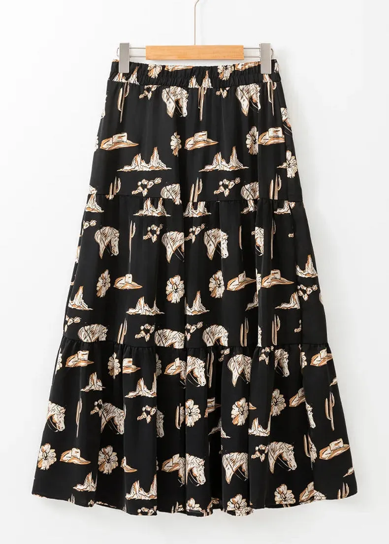 Wild Spirit Maxi Skirt