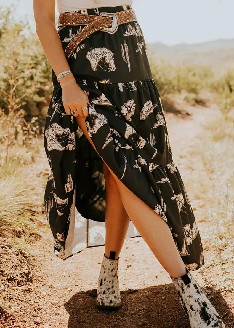 Wild Spirit Maxi Skirt