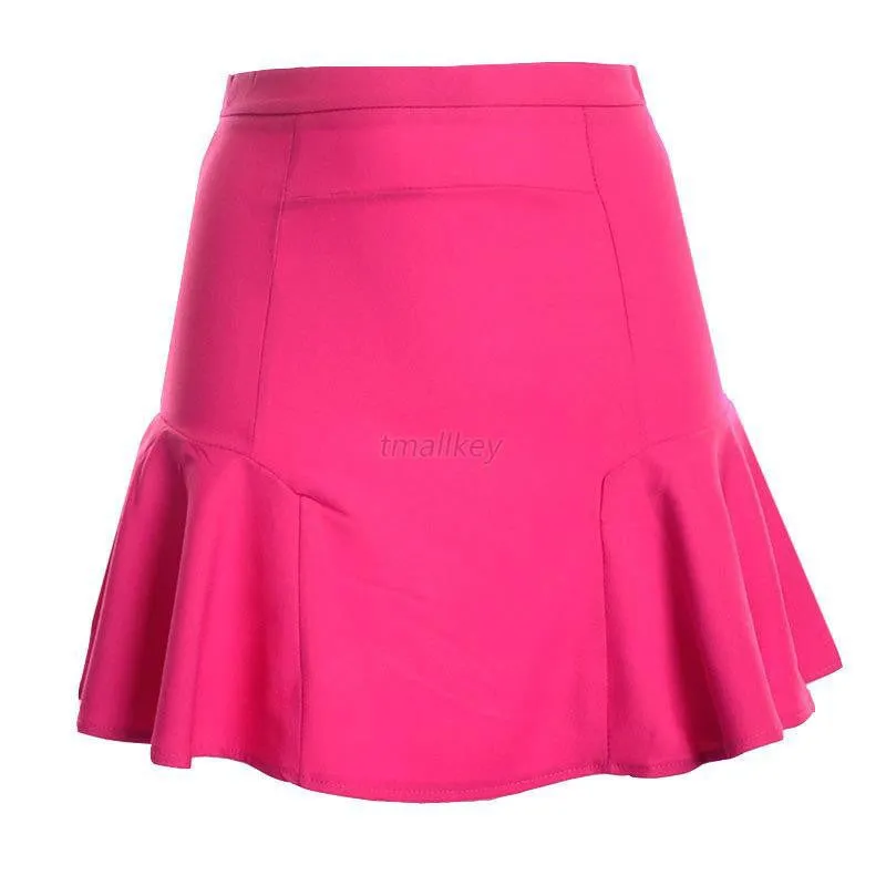 Womens Fishtail Work Party Sheath Pencil Mini Skirts Plus Size S-XXL NW