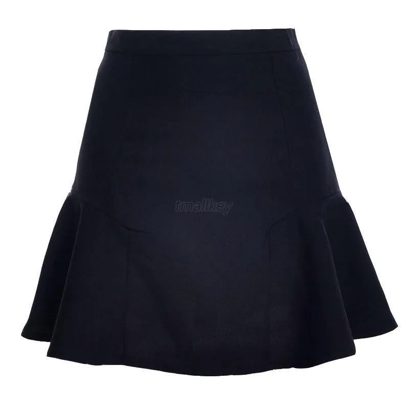 Womens Fishtail Work Party Sheath Pencil Mini Skirts Plus Size S-XXL NW