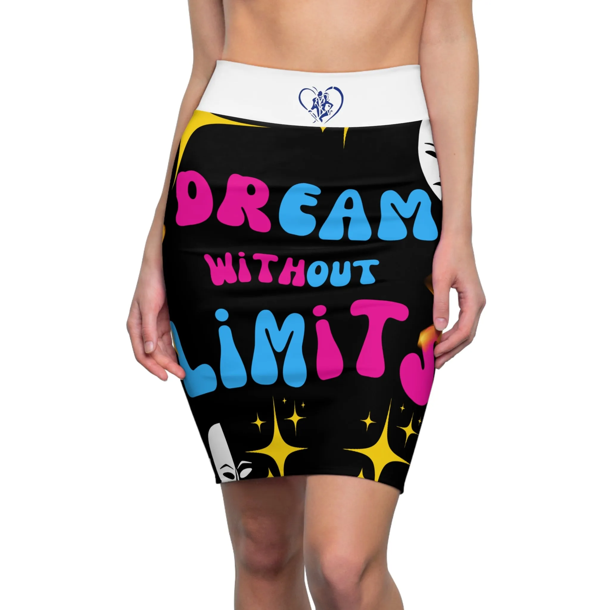 Women's HIP HOP ART Pencil Skirt (AOP)