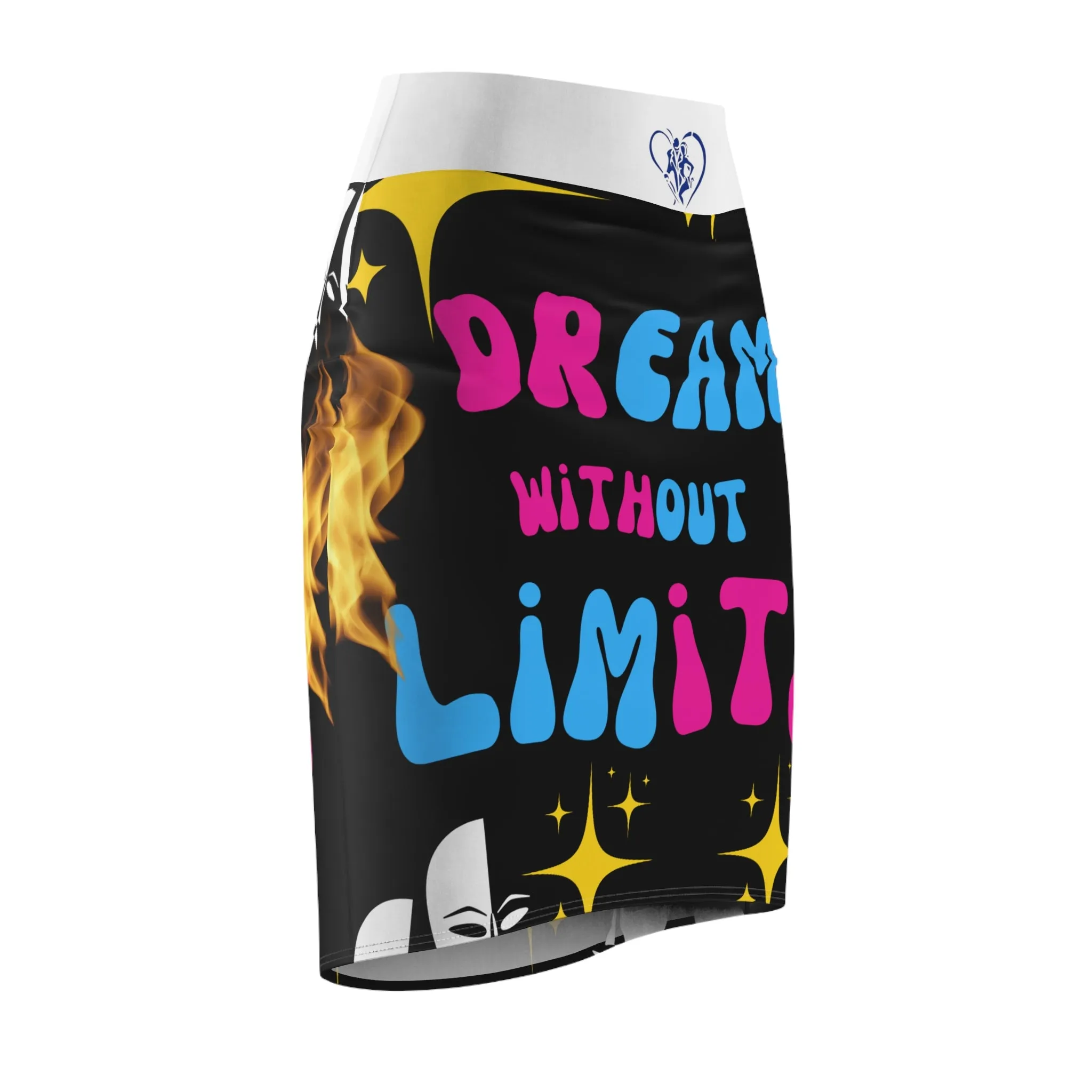 Women's HIP HOP ART Pencil Skirt (AOP)