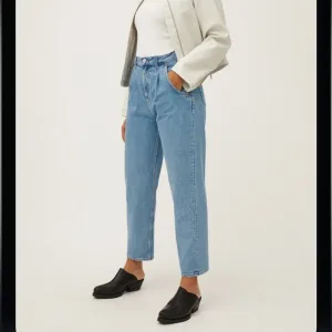 Women's Weekday Frame Pleat Denim Trousers Size 27