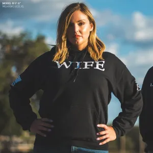 Women's Wife Defined Hoodie - Black