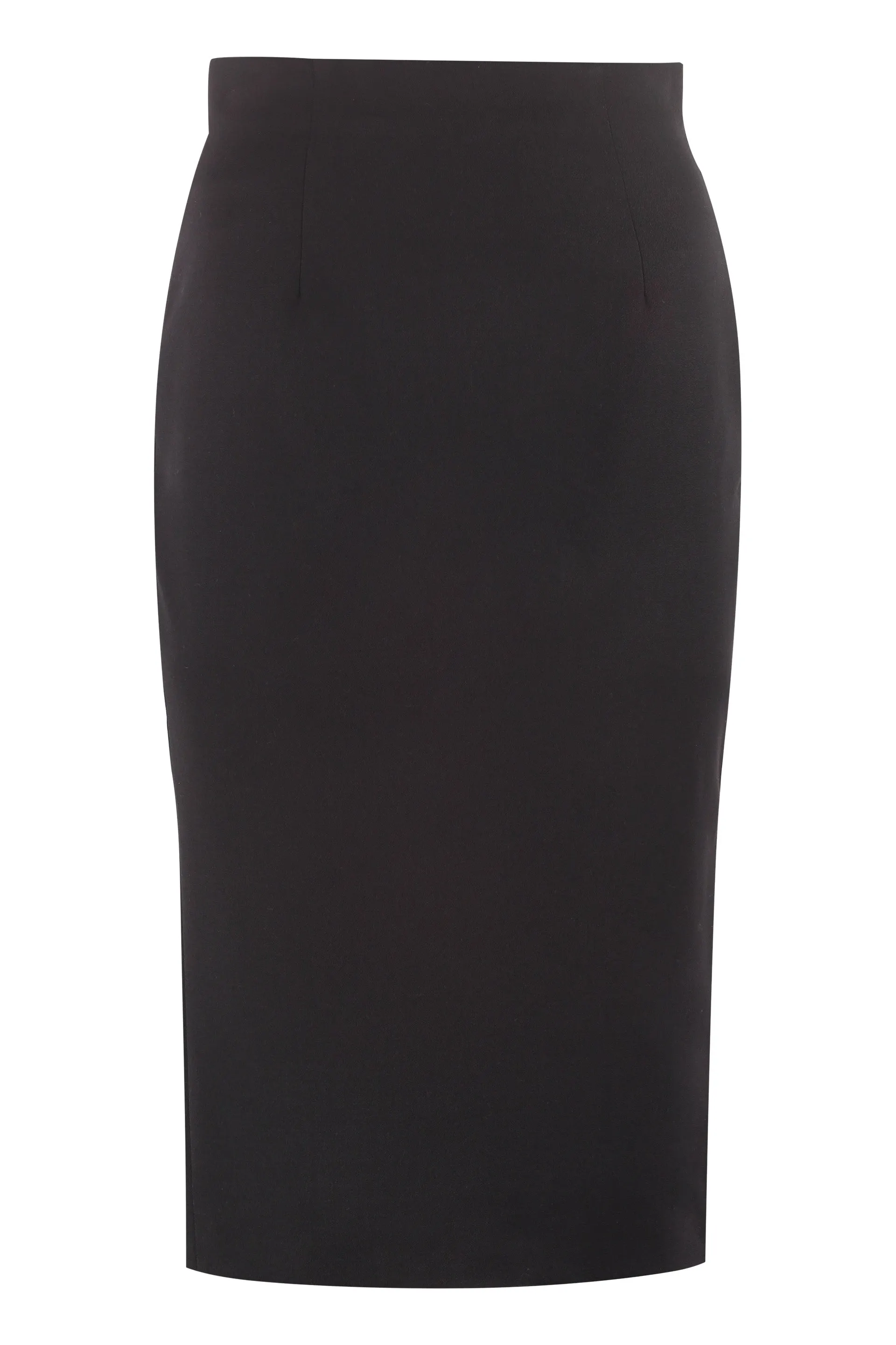 Wool pencil skirt
