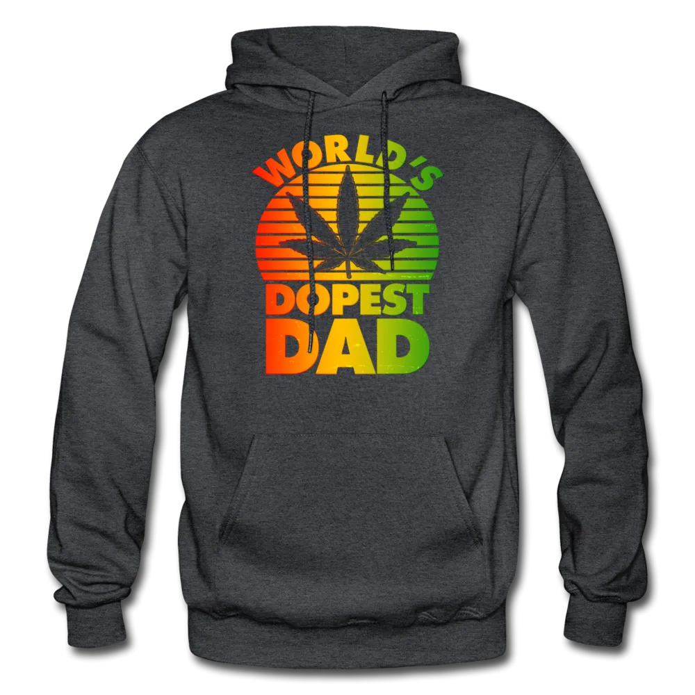World's Dopest Dad Father's Day Adult Premium Pullover Hoodie