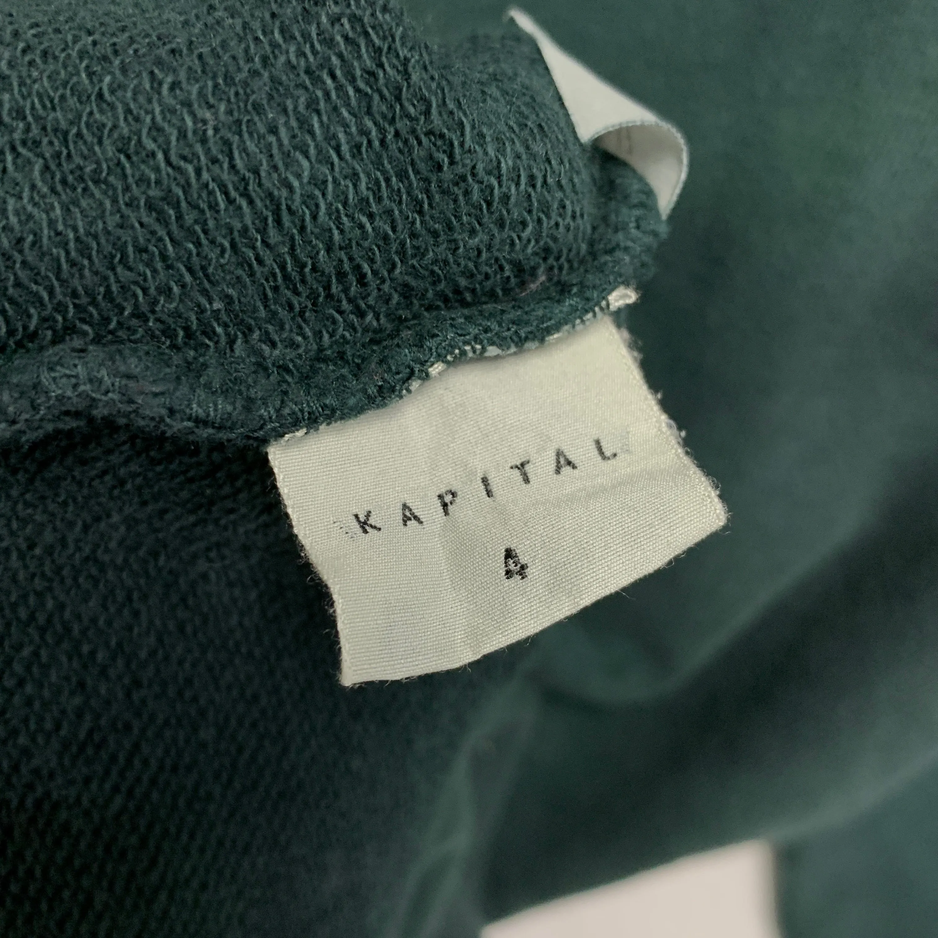[XL] Kapital Surf Pullover Hoodie Black