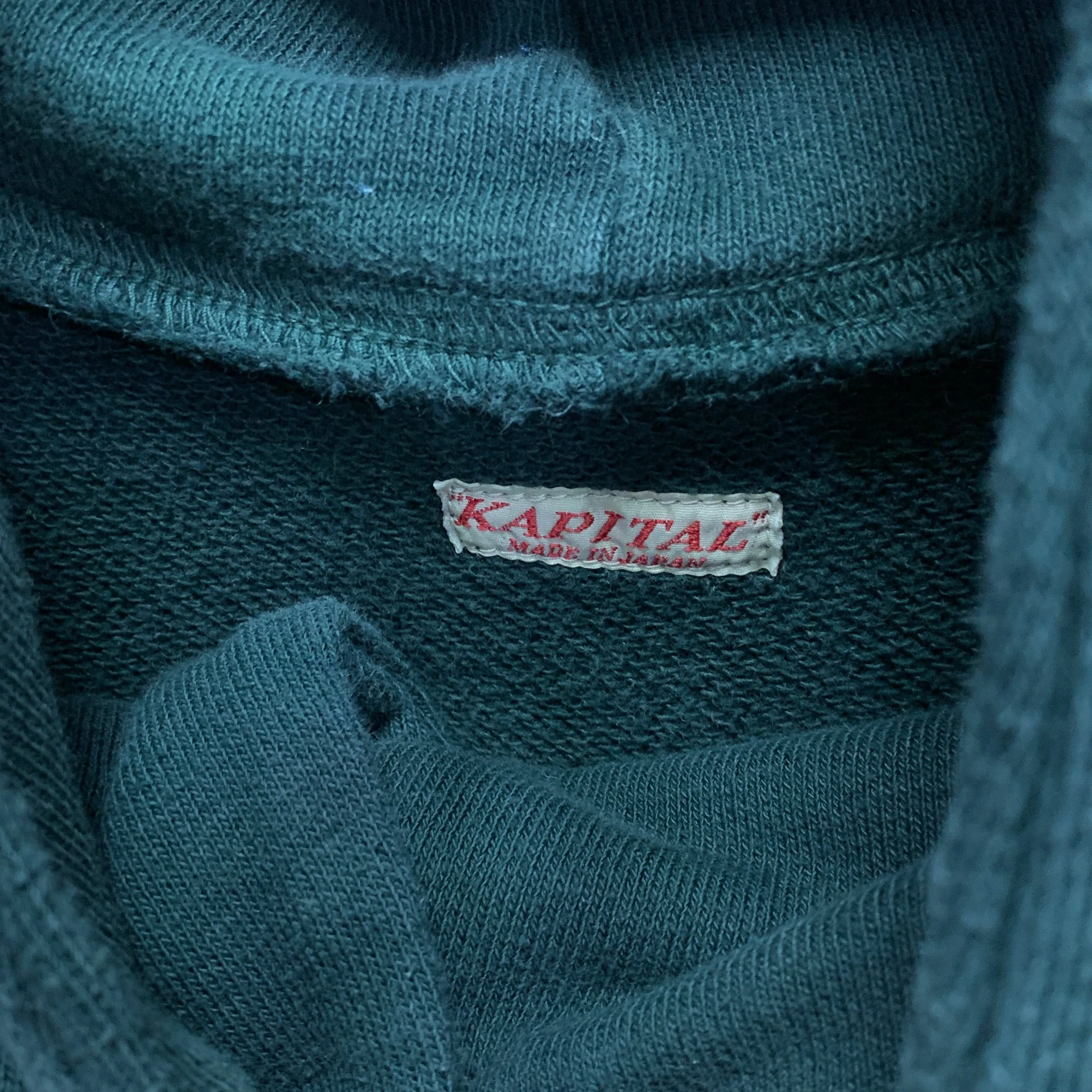 [XL] Kapital Surf Pullover Hoodie Black